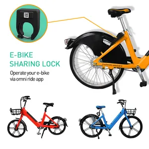 Sharing Public Dockless City Bike Complete Solution Ebike IOT Omni Rental Bicycle Gps Bike Share Lock For E Bike