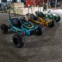 Venta Directa de Fábrica, Go-Kart Todoterreno Fácil de Conducir con Pedal de Arranque Manual para Niños y Adultos, con Frenos de Disco Hidráulicos para Bangladesh