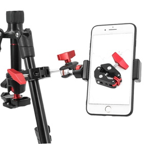 Pinza <span class=keywords><strong>de</strong></span> Sujeción Super Clamp CIp <span class=keywords><strong>de</strong></span> Aluminio para Iluminación LED, Soporte <span class=keywords><strong>de</strong></span> Cámara, Paraguas, Brazo Mágico y Accesorios - Product Image 4