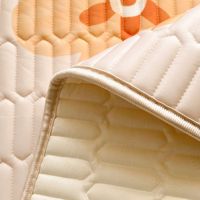 Vente en gros sur mesure : Matelas de lit Mahjong pour enfants, trois pièces, en soie glacée et latex thaïlandais, imprimé, imperméable, lavable en machine, 300 fils/cm², collection automne