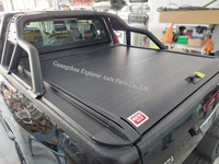 Couverture de coffre à rouleaux rectangulaire pour Isuzu Dmax avec serrure, vente en gros, 4x4, pick-up, couvre-caisse imperméable, volets roulants