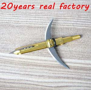 Bán Hàng Nóng 3 Cố Định Lưỡi Bắn Cung Săn Bắn Đầu Rộng Hạt 100 Với Trường Hợp Mũi Tên Đầu Vít Trong Lời Khuyên Nỏ Màu Đỏ - Product Image 6