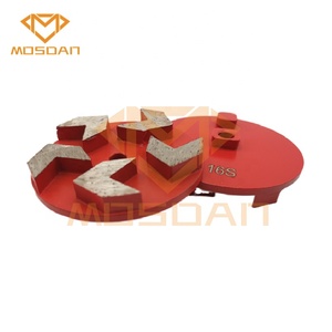 <span class=keywords><strong>3</strong></span> inci STI <span class=keywords><strong>2</strong></span> persegi pin Gerinda berlian 5 segmen panah Disk Wing Plate - Product Image 5
