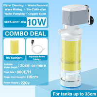 2025 Neuer 3-in-1 Leiser Aquariumfilter & Sauerstoff-Luftpumpe Tauchpumpe für die Reinigung von Aquarien