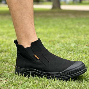 Chaussures pour hommes tendance, légères, durables, antidérapantes, robustes, à semelle épaisse, bande élastique, chaussures décontractées pour l'exercice quotidien - Product Image 1
