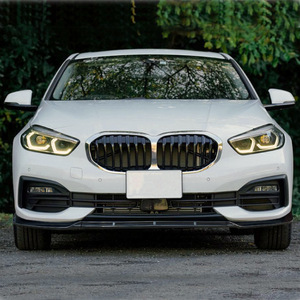 Bmw 1 Series F40 Front Bumper <b>Lip</b> <b>Splitter</b> Matte Piano Black Carbon Fiber Tuning Style Modification Part - Product Image 1