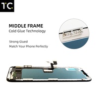 Écran tactile AMOLED OLED rigide Conka de 6,1 pouces avec numériseur pour les modèles X/XS/Max/XR/11/12/13/14/15 Pro/Max – Garantie 2 ans