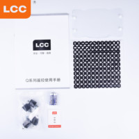 Q12lcc double vitesse grue industrielle sans fil radio étanche télécommande universelle