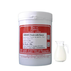 Arôme de lait en poudre frais (type résistant à la chaleur) |   Pour la pâtisserie/la crème glacée/les boissons chaudes, sans changement de saveur, 180, pureté 99,99%, HACCP - Product Image 1