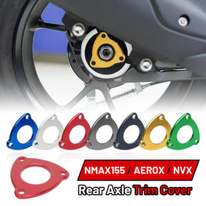 Cache-<span class=keywords><strong>axe</strong></span> arrière en alliage d'aluminium pour cyclomoteur, capuchon décoratif <span class=keywords><strong>de</strong></span> modification, pièce CNC, accessoires moto, vente en gros - Product Image 1