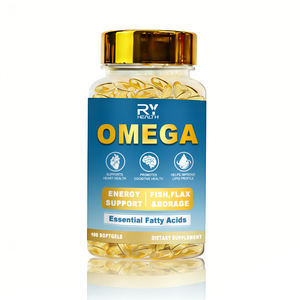 Huile de poisson oméga <span class=keywords><strong>3</strong></span> naturelle de haute qualité personnalisée, meilleur prix, halal, en gélules molles, pour la santé de la <span class=keywords><strong>peau</strong></span> et du système immunitaire, complément raffiné - Product Image 1