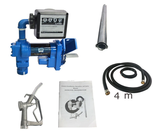 مضخة نقل وقود مضادة للانفجار تعمل بجهد 12 فولت للديزل والبنزين مع عداد رقمي للرشاش - Product Image 4