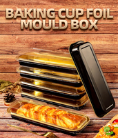 Moule à Cupcake jetable coloré papier d'aluminium papier métal outil de cuisson pâtisserie cuisson pâtisserie outils 718ml cuisine four gâteau plateau