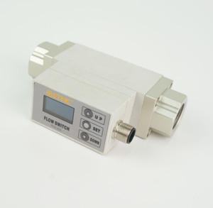 Débitmètre numérique de gaz micro-prise en charge G1/4 0-20 L/min avec sortie PNP 24V pour oxygène et air, interrupteur de débit de gaz - Product Image 1