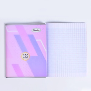 Aprendizaje directo de fábrica portátil 100 páginas cuaderno grapado A5 examen Campus cuaderno colorido nota escuela cuaderno grapado - Product Image 3