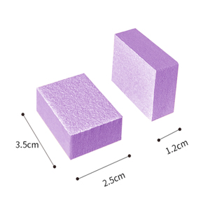 Dụng cụ làm móng 80 100 180 240 <span class=keywords><strong>Mini</strong></span> 2 mặt mài móng <span class=keywords><strong>Mini</strong></span> <span class=keywords><strong>Buffer</strong></span> 3.5*2.5*1.2cm - Product Image 4