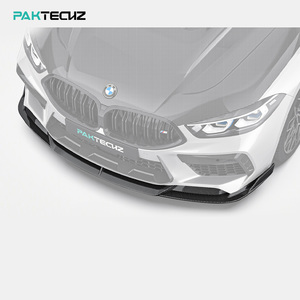 Kit de Carrocería de Fibra de Carbono Seca Paktechz, Labio Delantero, Parachoques Delantero, Alerón, Divisor, Pieza Aerodinámica para <span class=keywords><strong>BMW</strong></span> M8 F91 F92 F93 2019-<span class=keywords><strong>2022</strong></span> - Product Image 5
