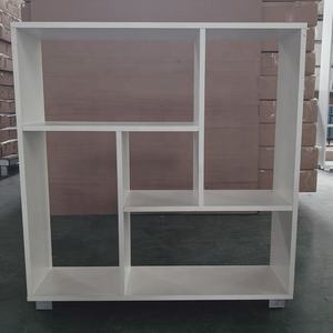 Estantería de cubo de madera blanca moderna personalizada, organizador multiusos, estantería de almacenamiento para apartamento, supermercado o almacén - Product Image 6