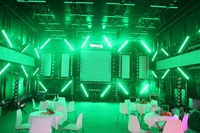 Barra de Luz Estroboscópica Led IP66 Impermeable a Todo Color, Luz de Escenario Estroboscópica Led Profesional para Exteriores, Conciertos de DJ, Efecto Destellante para Escenario
