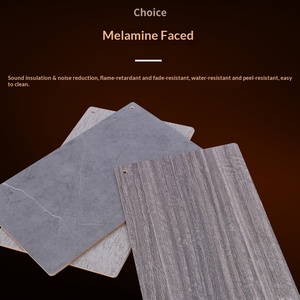 Direktlieferung ab Werk Shandong Erstklassige E0 MDF-Platte Melamin-Furnier Innenmöbel Bilderrahmen Rückwand Schreibtischplatte - Product Image 5