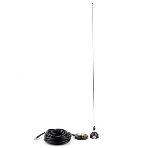 Antena de Radio para Vehículo T7, con Ventosa NMO, Doble Banda UV, para Walkie Talkie, Unidad CB Portátil, Metálica, Impermeable - Product Image 2