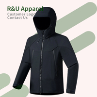 Veste Softshell Imperméable pour Hommes, Coupe-Vent d'Extérieur, Logo Personnalisé, Veste Softshell Coupe-Vent pour Hommes