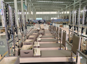 Tour <span class=keywords><strong>de</strong></span> Pilates Commerciale en Bois d'Érable Réglable, Multifonctionnelle, Écologique, Durable et Portable pour Usage Domestique et en Studio - Product Image 3