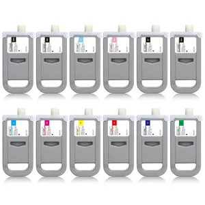 Compatible Color Inkjet Ink Cartridge Pfi 1700 Pfi-1700 Pfi1700 For Canon Pro 2000 4000 Printer