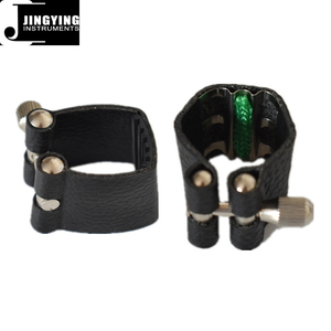 Jingying – pièces de Saxophone musical, embout en bakélite en cuivre + cuir pour Saxophone Alto /Tenor /<span class=keywords><strong>Soprano</strong></span>, <span class=keywords><strong>2022</strong></span> - Product Image 1