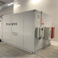 Armoire de stockage de produits chimiques dangereux SCEELAB, pour l'extérieur, temporaire, pour usage industriel en usine