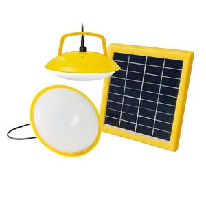 Lanterne de camping à énergie solaire avec batterie intégrée et deux ampoules, lanterne solaire pour intérieur et camping, lanterne solaire pour extérieur - Product Image 1