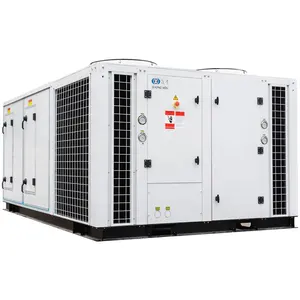 Unidade de ventilação de ar evaporativo para telhado, refrigerador de ar industrial de fábrica, sistema de refrigeração de água e ar condicionado