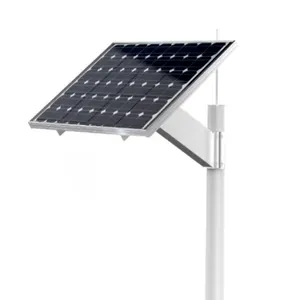 Kit de sistema de fuente de alimentación Solar, Panel de 60W, 80W120W, 20AH, 30AH, 50AH, 60AH, batería de CC de 12V, iones de litio comercial, 2 años, 80 W, 80 W