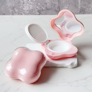 15G Nhựa Đệm Không Khí Trường Hợp Bao Bì Hộp Đồ Trang Sức Màu Hồng Hộp Quà Tặng Đệm Không Khí Trường Hợp Nhỏ Gọn Bột Trường Hợp Với Gương - Product Image 1