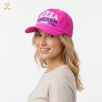 Casquette en nylon non structuré bleu marine personnalisée en polyester à séchage rapide logo brodé à la main avec losange léopard fabriqué en Oxford