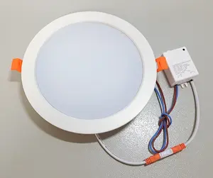 Indoor Retrofit Gang Trap 6 Inch Led Verzonken Led Spot Downlight Met Magnetron Motion Sensor