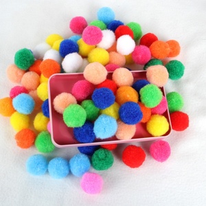 Wholesale 500 Pieces 1 Inch Pompon Ball Assorted Color Pompoms Soft Toy Balls for Hobby Supplies and Creative <b>Craft</b> DIY Material - Product Image 5