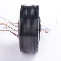 Haitai HT1225 Moteur Brushless pour Machine à Film Électrique avec Grande Caméra, Charge 20kg, Plateau Tournant, Haute Puissance de Couple, Encodeur Panoramique et Inclinaison