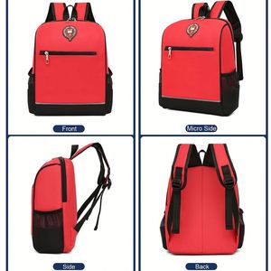Custom Logo Kids Student School <b>Backpack</b> School Bags <b>Backpack</b> With logo Government Procurement Nursery Primary School Bag - Product Image 2