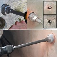Foret à percussion 40 Cr YG8 30-160mm avec queue SDS-Plus/SDS MAX pour béton, mur, brique, bloc sans tige de connexion