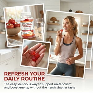 Complexe <span class=keywords><strong>de</strong></span> vitamines B, complexe nutritionnel, vinaigre <span class=keywords><strong>de</strong></span> <span class=keywords><strong>cidre</strong></span> <span class=keywords><strong>de</strong></span> pomme, bonbons gélifiés multivitaminés, production d'énergie - Product Image 4