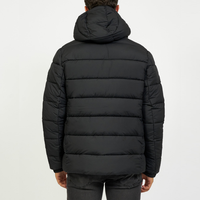 Veste matelassée pour homme, chaude pour l'hiver, à capuche, écologique, respirante, style décontracté, rembourrage épais, pour un usage quotidien, offrant un ajustement confortable