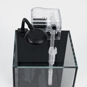 リラックスライン豪華な生態デスクトップ水族館小型ガラス魚繁殖タンクLEDライト水フリーデザイン5Wパワーボックスパック - Product Image 5