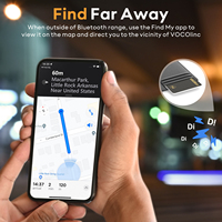 Traceur GPS en plastique VOCOLINC de qualité IP67 avec navigation GPS, localisateur intelligent et application anti-perte - Prix de gros