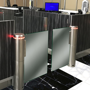 Cổng xoay cột với đầu đọc thẻ được nhúng trong đầu cố định, động cơ <span class=keywords><strong>servo</strong></span> của nó là từ Đức - Product Image 1