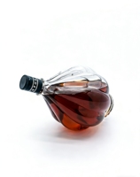 Bouteille à liqueur en verre cristallin de 500 ml/750 ml, design unique en forme de lanterne, finition givrée/mate, pour brandy/vin, vente chaude
