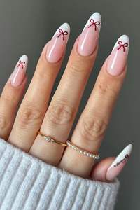 <span class=keywords><strong>Uñas</strong></span> Postizas Clásicas Francesas con Punta en Blanco, Línea de Sonrisa en Base Rosa Natural, <span class=keywords><strong>Elegantes</strong></span> <span class=keywords><strong>Uñas</strong></span> Postizas <span class=keywords><strong>Cortas</strong></span> y Medianas - Product Image 4