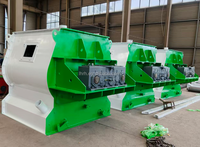 Mélangeur industriel automatique à double arbre à pales zéro gravité RH pour matériaux réfractaires, poudre d'alumine, granulés d'argile