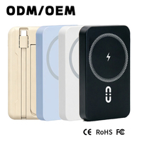 Batterie externe personnalisée avec logo, 10000 mAh, charge rapide, chargeur portable, station de recharge, batterie externe 10000 mAh pour téléphone
