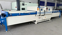 Machine de laminage pour le travail du bois, pour placages de portes et de meubles, formage de films PVC, laminage de MDF et de contreplaqué, presse à membrane sous vide
